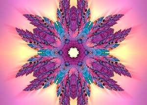 Feather Mandala - Sacred Symmetry