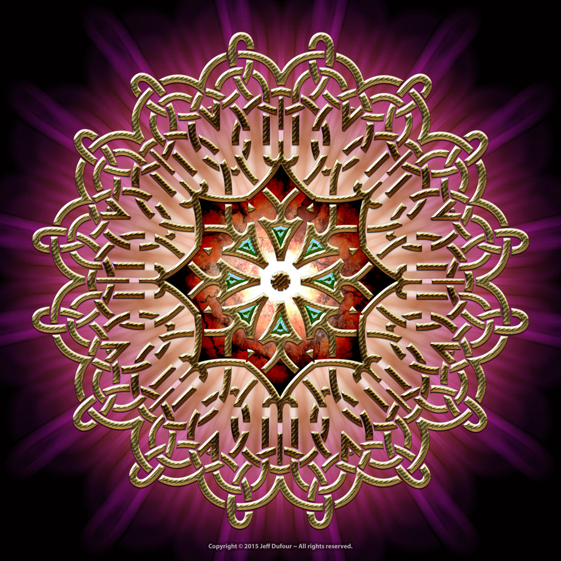 Golden Emblem - Sacred Symmetry
