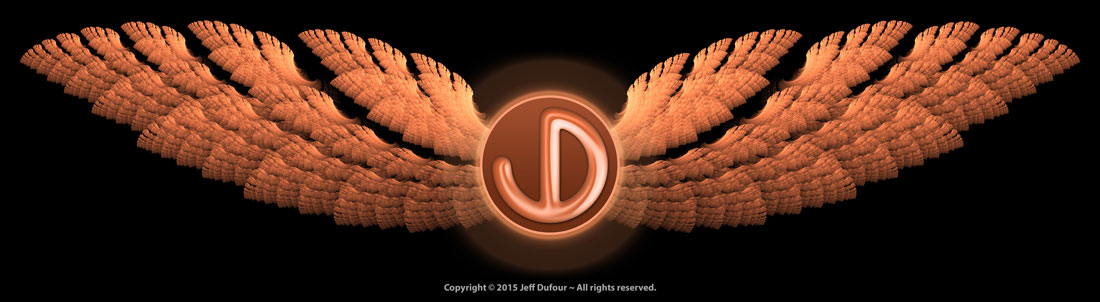 Jeff Dufour's Logo - Orange Wings - Personal Identity